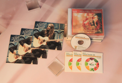 mini cd replication with cardboard package