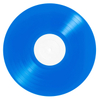 10" blue vinyl record pressing